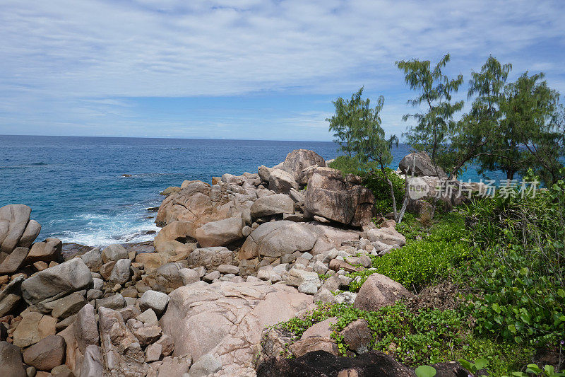 Anse Kerlan，普拉林，塞舌尔